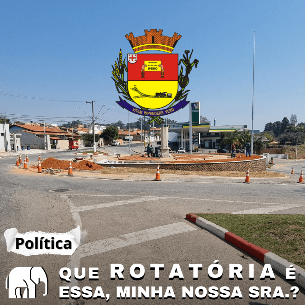 Que rotatória é essa, minha Nossa&nbsp;Senhora?