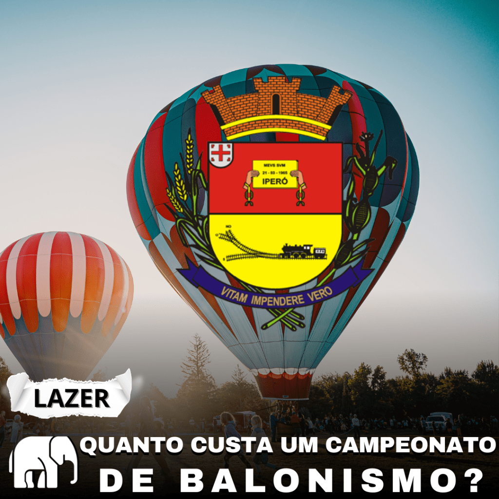 Quanto custa organizar um campeonato de&nbsp;Balonismo?