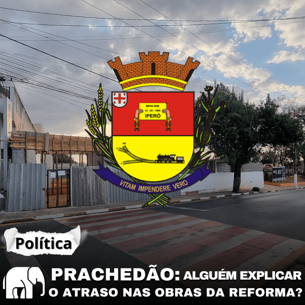 Prachedão: alguém explica o atraso das&nbsp;obras?